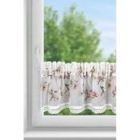 Firana gotowa Eurofirany Ari 150X30 cm biały