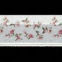Firana gotowa Eurofirany Ari 150X30 cm biały