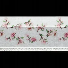 Firana gotowa Eurofirany Ari 150X30 cm biały