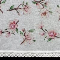 Firana gotowa Eurofirany Ari 150X30 cm biały