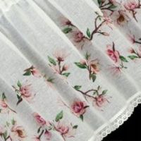Firana gotowa Eurofirany Ari 150X30 cm biały