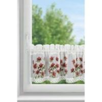 Firana gotowa Eurofirany Isa 150X30 cm biały