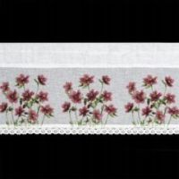 Firana gotowa Eurofirany Isa 150X30 cm biały