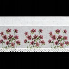 Firana gotowa Eurofirany Isa 150X30 cm biały