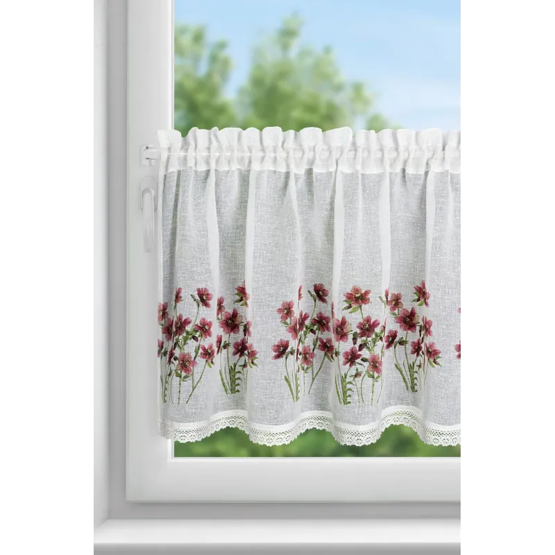 Firana gotowa Eurofirany Isa 150X60 cm biały Firana gotowa Eurofirany Isa 150X60 cm biały