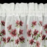 Firana gotowa Eurofirany Isa 150X60 cm biały