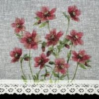 Firana gotowa Eurofirany Isa 150X60 cm biały