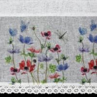 Firana gotowa Eurofirany Nora 150X60 cm biały