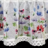 Firana gotowa Eurofirany Nora 150X60 cm biały