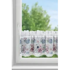Firana gotowa Eurofirany Dora 150X30 cm biały