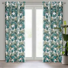 Firana gotowa Eurofirany Davos 140 x 250 cm zielony
