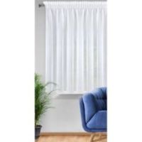 Firana gotowa Eurofirany Mirea na taśmie 350 x 150 cm biały