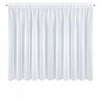 Firana gotowa Eurofirany Mirea na taśmie 350 x 150 cm biały