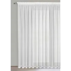 Firana gotowa Eurofirany Vanesa na taśmie 350 x 270 cm biały