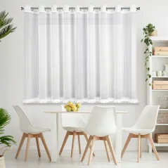 Firana gotowa Eurofirany Sylvi 300 x 150 cm biały