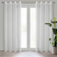 Firana gotowa Eurofirany Atena 140 x 260 cm biały