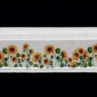 Firana gotowa Eurofirany Helia 150 x 30 cm żółty
