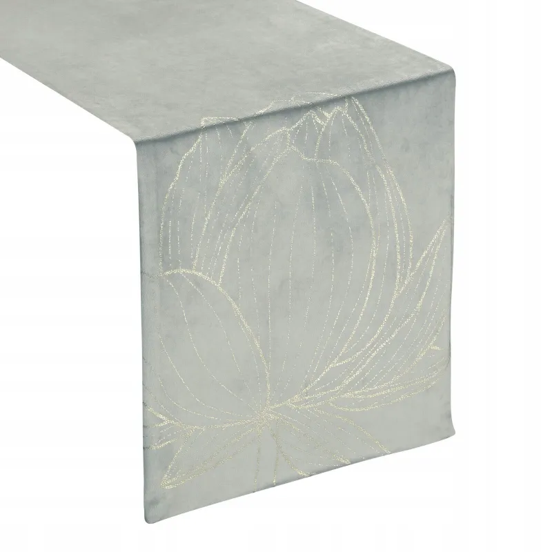 Eurofirany obrus Blink 12 35X140 cm szary Eurofirany obrus Blink 12 35X140 cm szary