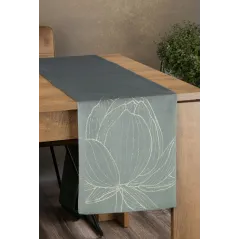 Eurofirany obrus Blink 12 35X140 cm szary