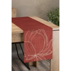Eurofirany obrus Blink 12 35X140 cm ceglasty