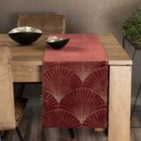 Eurofirany obrus Blink 14 35X140 cm ceglany