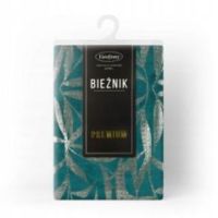 Eurofirany obrus Blink 15 35X140 cm ciemnoturkusowy