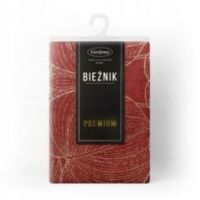 Eurofirany obrus Blink 16 35X140 cm ceglasty
