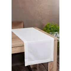 Eurofirany obrus Stella 2 40 x 140 cm biały