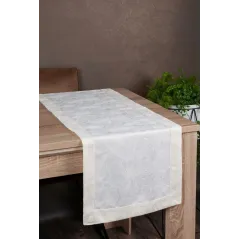 Eurofirany obrus Lena 40X200 cm kremowy