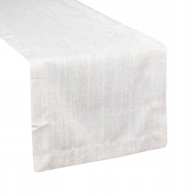 Eurofirany obrus Zoja 40 x 200 cm biały Eurofirany obrus Zoja 40 x 200 cm biały