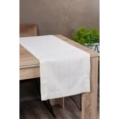 Eurofirany obrus Zoja 40 x 200 cm biały