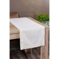 Eurofirany obrus Zoja 40 x 200 cm biały