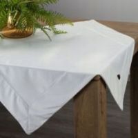 Eurofirany obrus velvet 85X85 cm biały