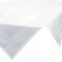 Eurofirany obrus velvet 85X85 cm biały