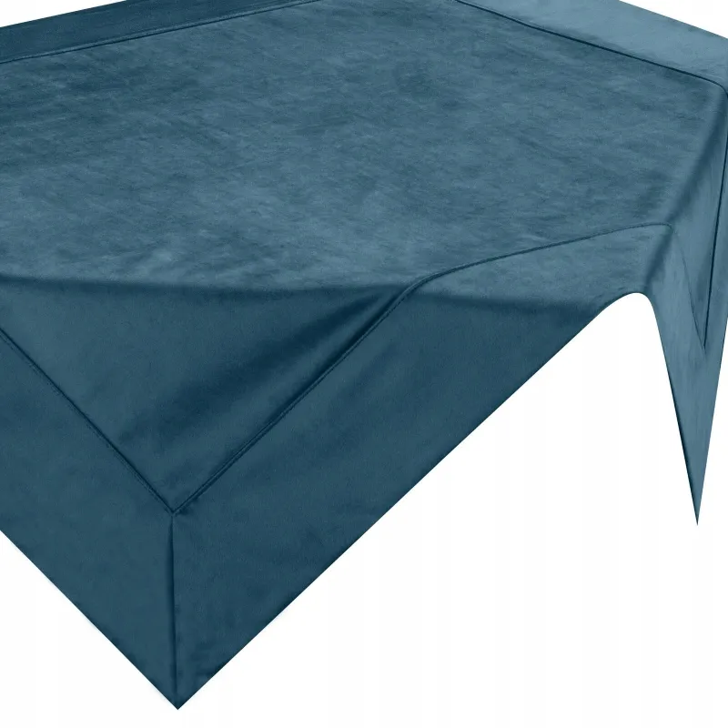 Eurofirany obrus velvet 85X85 cm granatowy Eurofirany obrus velvet 85X85 cm granatowy