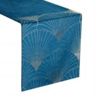 Eurofirany obrus Blink 14 35X140 cm granatowy