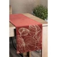 Eurofirany obrus Blink 16 35X140 cm ceglasty
