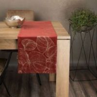 Eurofirany obrus Blink 16 35X140 cm ceglasty