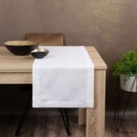 Eurofirany obrus Stella 2 40 x 140 cm biały