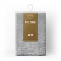 Eurofirany obrus Alina 40 x 140 cm srebrny