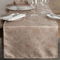 Eurofirany obrus Isla 40 x 140 cm ciemnobeżowy