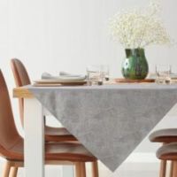 Eurofirany obrus Isla 85 x 85 cm srebrny
