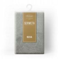 Eurofirany obrus Isla 85 x 85 cm srebrny