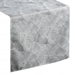 Eurofirany obrus Isla 40 x 140 cm srebrny