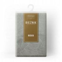 Eurofirany obrus Isla 40 x 140 cm srebrny