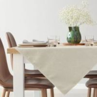 Eurofirany obrus Isla 85 x 85 cm kremowy