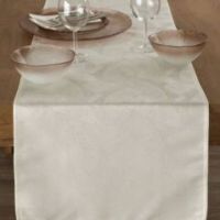 Eurofirany obrus Isla 40 x 140 cm kremowy