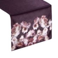 Eurofirany obrus Merla 40X140 cm bordowy