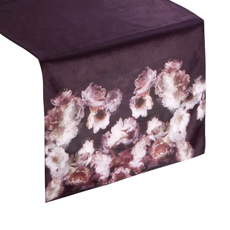 Eurofirany obrus Merla 40X140 cm bordowy