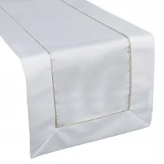Eurofirany obrus Madele 40 x 140 cm biały
